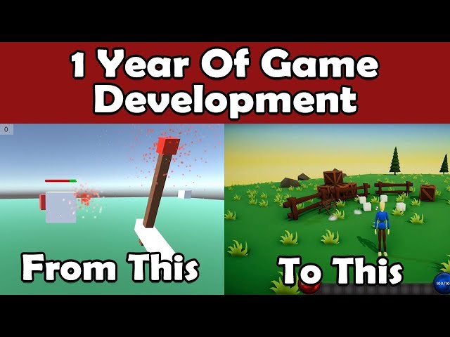 1 Year Learning Game Development (Huge Progress)