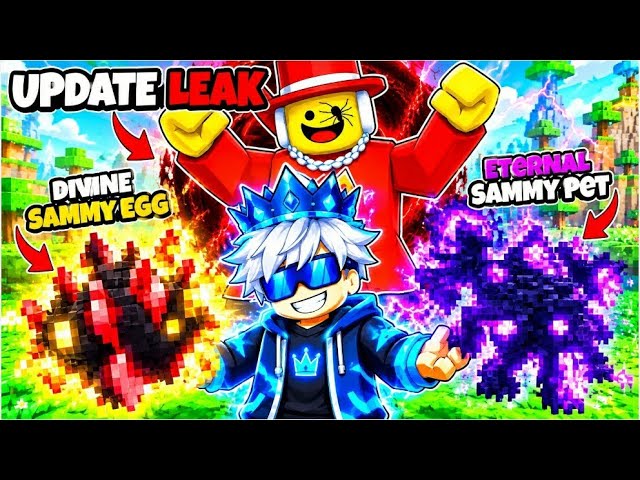FINALLY SAMMY IS HERE IN NEWEST STEAL AN EGG UPDATE ROBLOX 😱