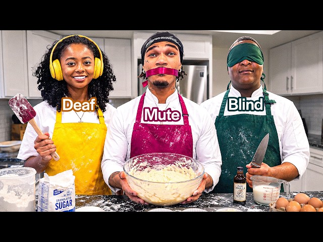 BLIND DEAF MUTE Challenge ft. Wardrobe & Skai Jackson!