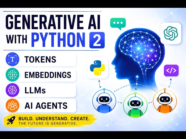 Build AI Agents and Multi-Agent Systems with Python 2 | Tokens, Embeddings & LLMs Pricing
