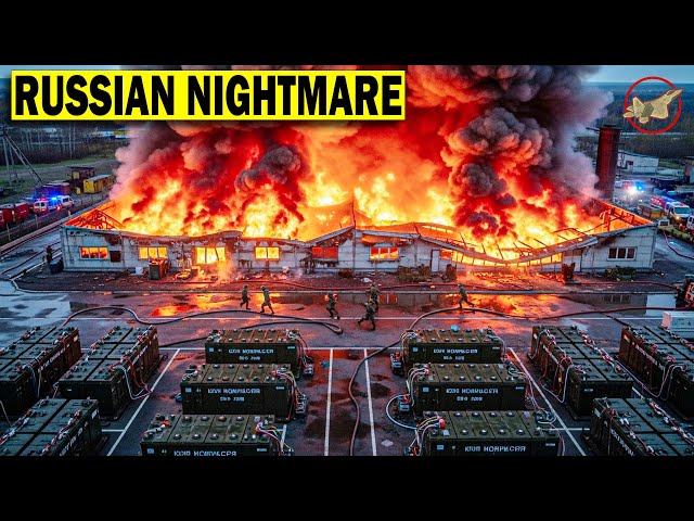 Moscow SHOCKED! Ukraine ERASED Russian Only $500M Military Battery Factory