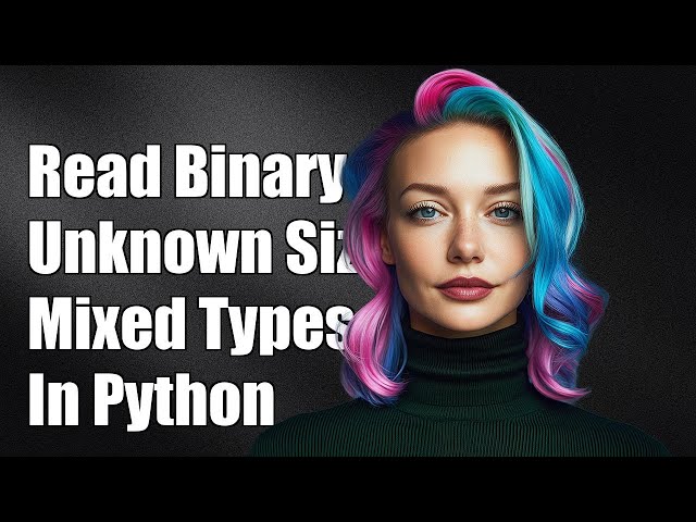 How to Read a Binary File of Unknown Size with Mixed Data Types in Python