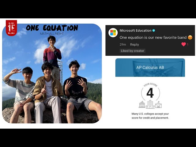 One Equation - "What Makes You Differentiable" (One Direction AP Calculus Parody)