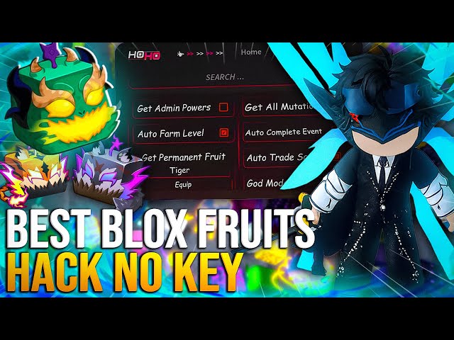 Blox Fruits HACK SCRIPT Gui *NO KEY* — FASTEST Auto Farm, Devil Fruit Sniper, Dupe Items & More!