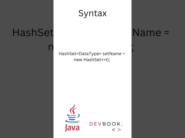 Java HashSet Decoded: Exploring Unique Elements and Set Operations in Short Videos