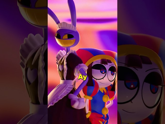 Jax & Pomni be like #shorts #theamazingdigitalcircus