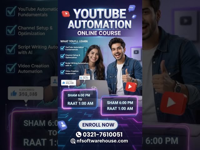 🚀 YouTube Automation Course – Build & Grow Your YouTube Channel