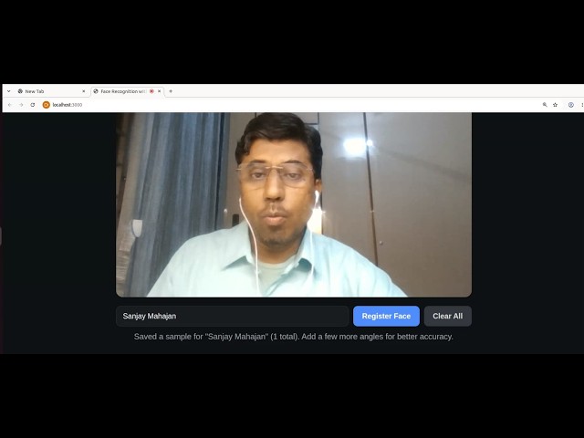 Node js Face recognition