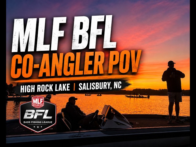 A Day as an MLF BFL Co-Angler | High Rock Lake NC
