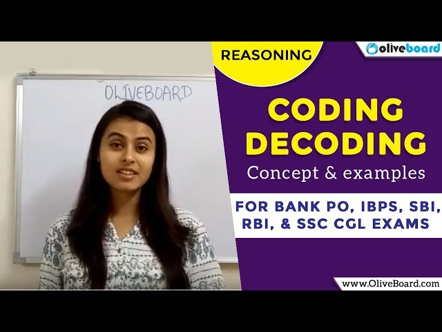 Coding decoding Concept & Examples | Reasoning | for Bank PO, IBPS, SBI, RBI, SSC CGL Exams