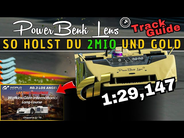 *easy Money* How to Improve Your Laptime on Watkins Glen in GT7 I Track Guide + german commentary