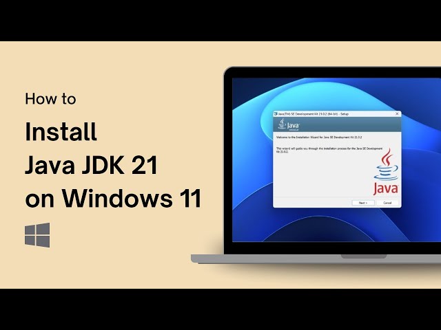 How to Install Java JDK 21 on Windows 11