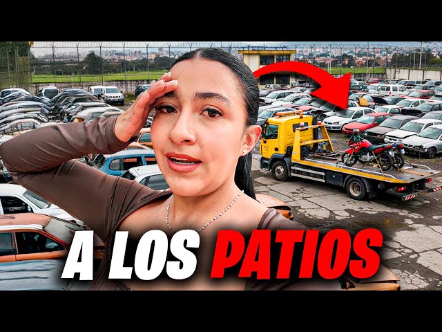 RESCATANDO MI MOTO DE LOS PATIOS :(