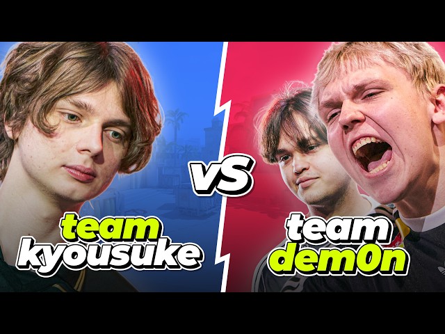 “CHEAT FROM DONK!!” KYOUSUKE vs DEM0N on FACEIT | CS2