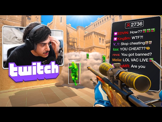 This HUGE CS2 Streamer Cheated LIVE?!