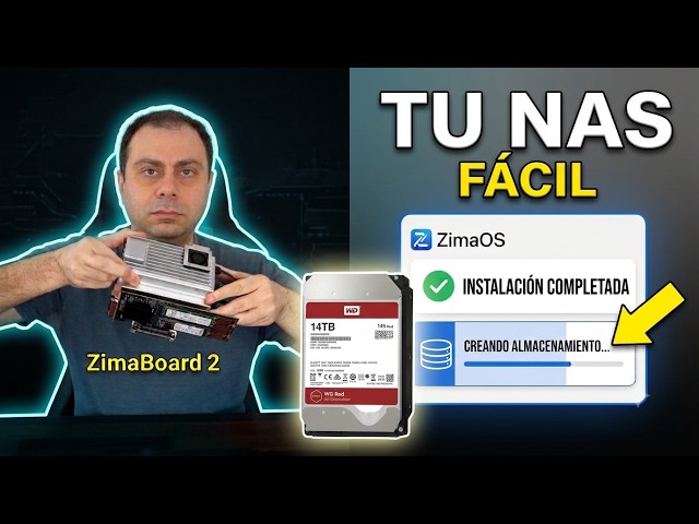 DIY NAS Tutorial with Any PC: ZimaOS - SUPER EASY to install and use - Testing ZimaBoard 2