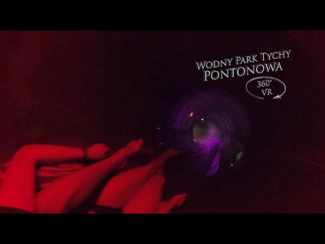 Wodny Park Tychy Pontonowa (Night) 360° VR POV Onride