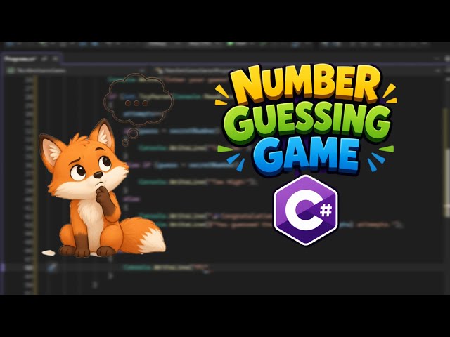 Build a Number Guessing Game in C# 🎮 | Beginner C# Project