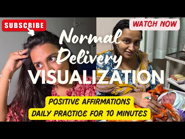 Visualizing Positive Birth | Guided Visualization for Pregnancy | Daily Practice for 10 mins 