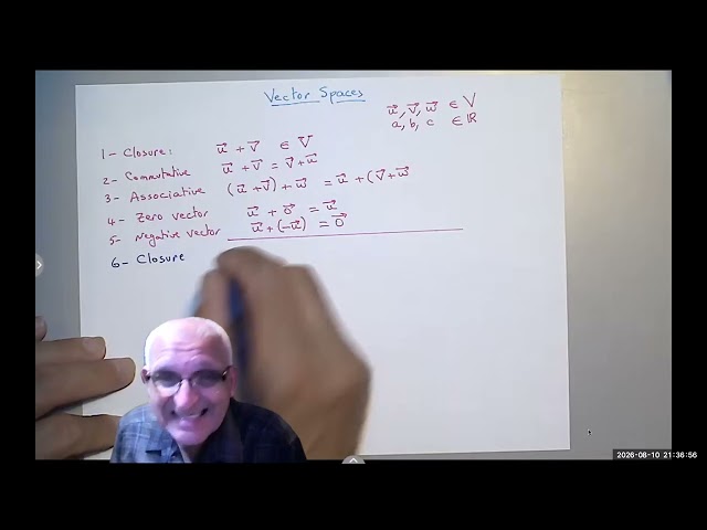 Vector Spaces Made Easy | Linear Algebra | The 10 Axioms, Closure, Subspaces & Why They Matter