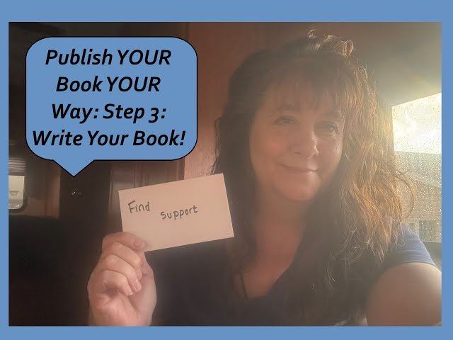 Publish YOUR Book YOUR Way: Step 3: Write Your Book #findapublisher  #writing #authorproblems