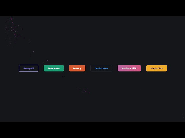 Modern Animated CSS Buttons