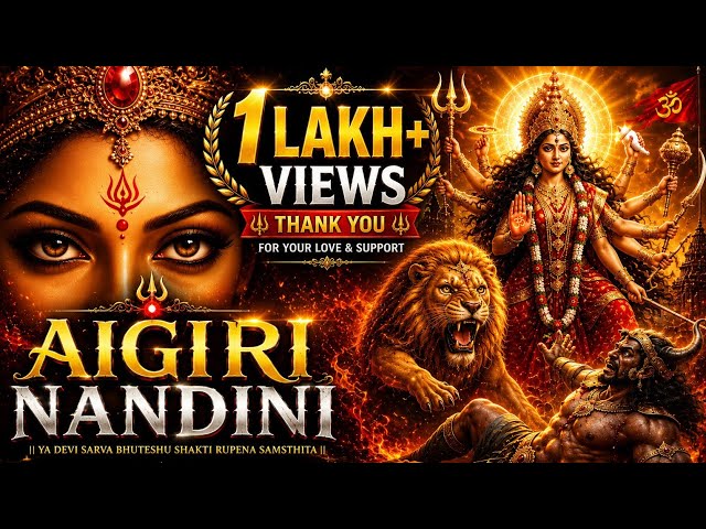 Aigiri Nandini Full Song | Maa Durga AI Cinematic Video | Divine Shakti Experience