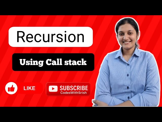 Recursion Explain with Stack Diagram ( Best Visual Explanation )