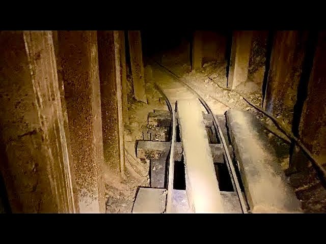 Exploring a Massive Abandoned Mine with Dangerous Shafts and False Floors