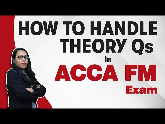 ACCA FM Exam Tips & Tricks | ACCA F9 Exam Technique | ACCA FM Theory | ACCA FM Exam Strategy |