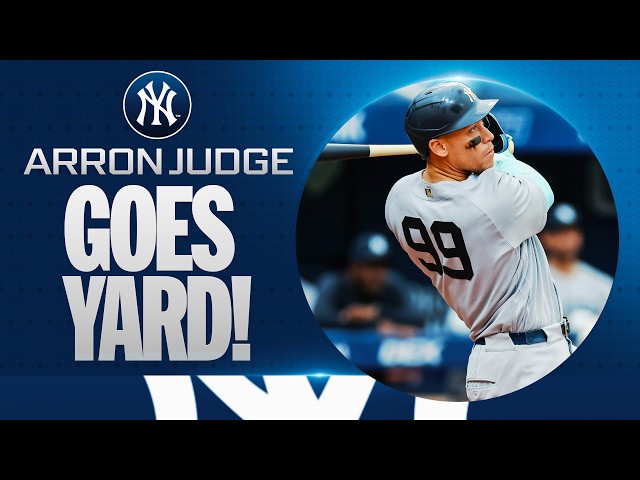 Aaron Judge hammers his fourth home run of the 2026 season!  | MLB Highlights