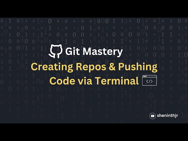 Mastering Git: How to Create Repositories & Push Code Using Terminal!💡🔥