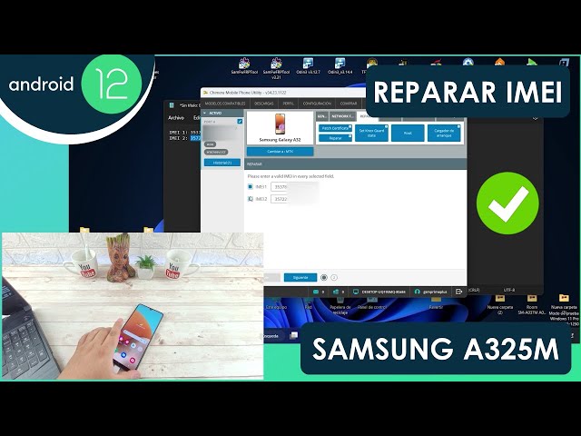 Reparar IMEI Samsung Galaxy A32 | SM-A325M | Chimera Tool