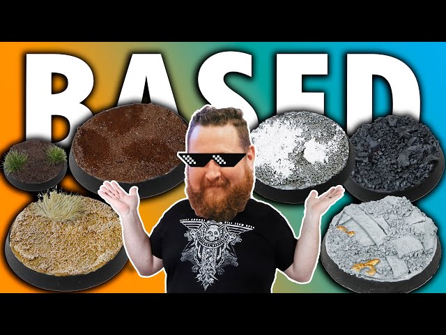 6 Easy Basing Schemes to Make Your Models Look Great Without Taking Forever!