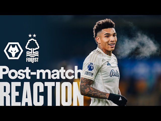 Igor Jesus Reacts To Scoring First Premier League Goal! 🗣️ | Wolves 0-1 Nottingham Forest
