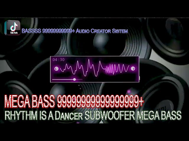COCOK BUAT CHECK SOUNDS SISTEM RHYTHM IS A Dancer SUBWOOFER MEGA BASS  🎧