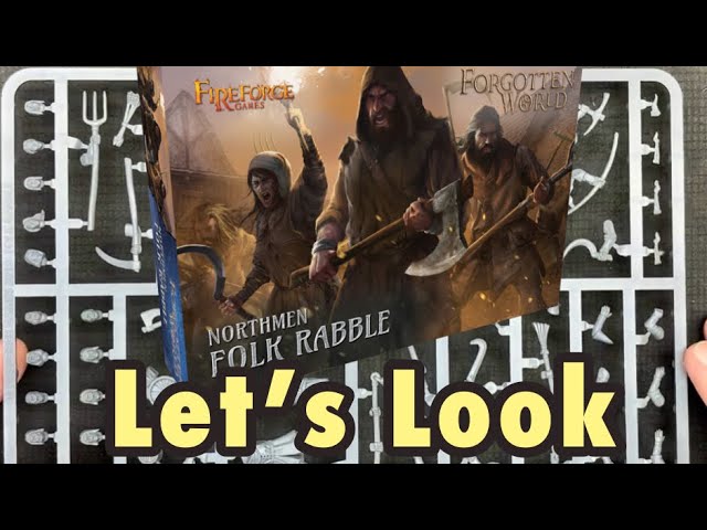 Let’s Look at Fireforge Folk Rabble | Plastic Miniature Review