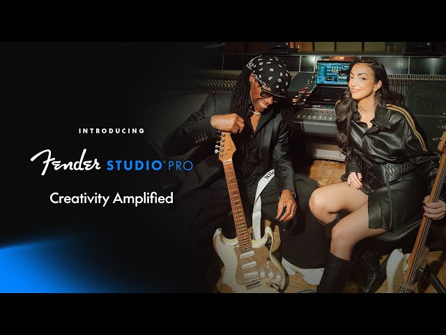 Introducing Fender Studio Pro with Alissia & Nile Rodgers — Creativity Amplified