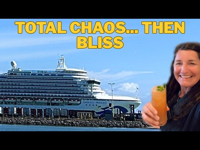 ROUGH SEAS & TERMINAL CHAOS! Emerald Princess to Hawaii (Part 1)