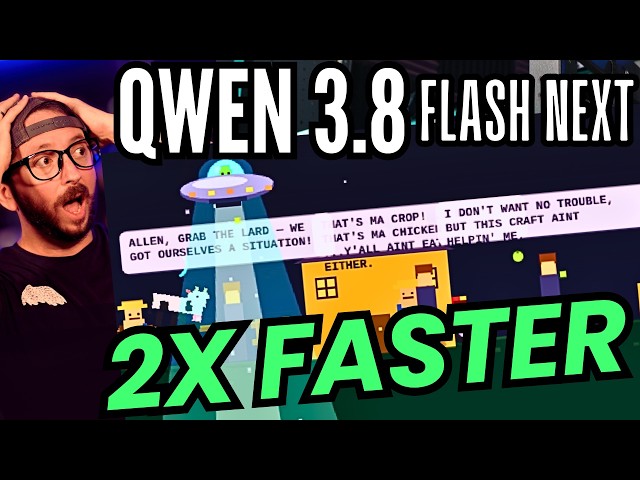 Qwen 3.8 Flash Next + HERMES AGENT = AWESOME LOCAL AI AGENTS!