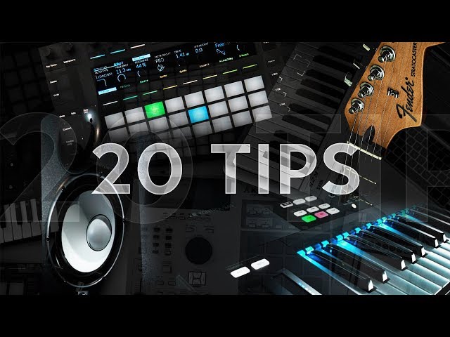 20 TIPS to LEVEL UP as a PRODUCER/MUSICIAN