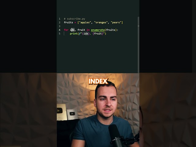 Did you know this about the enumerate function in Python?