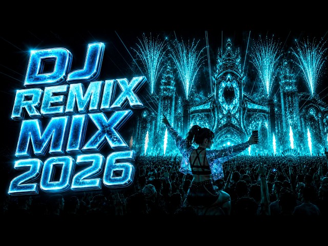 DJ Music Mix 2026 🔥 Best Popular Songs | Nonstop Party Club Dance MEGAMIX