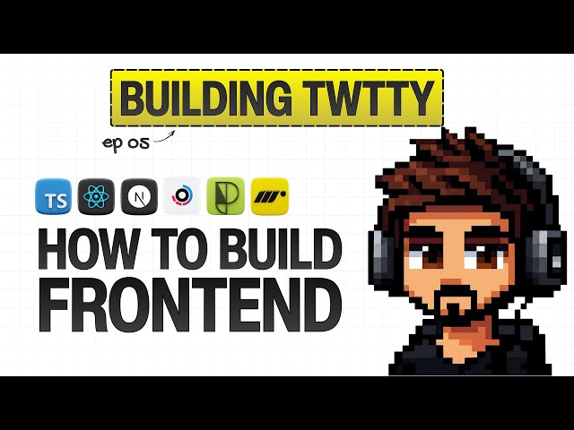 05 | Building frontend (Navbar, Dark theme, fonts & more) | Project from first principle