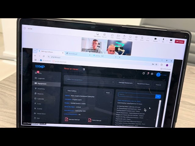 YMP PMS system database walkthrough