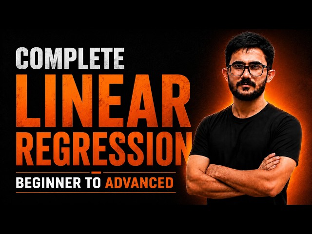 Complete Linear Regression in Machine Learning | Math, Assumptions, Metrics, Lasso & Ridge