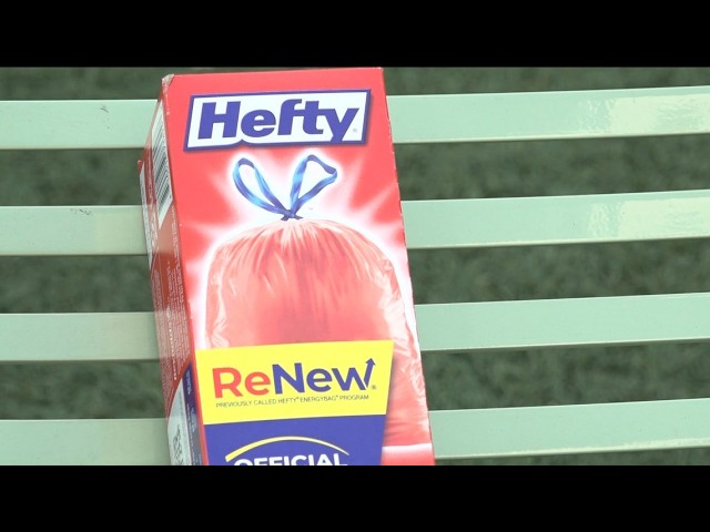Hefty to end ReNew recycling orange trash bag program by 2027