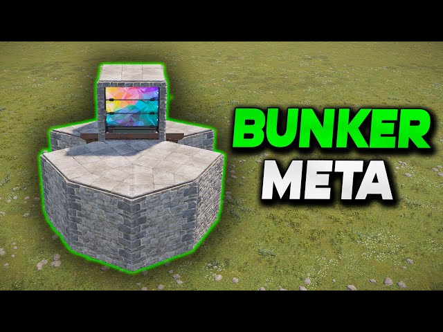 BEST BUNKER META in 2023 | Rust Building Tutorial