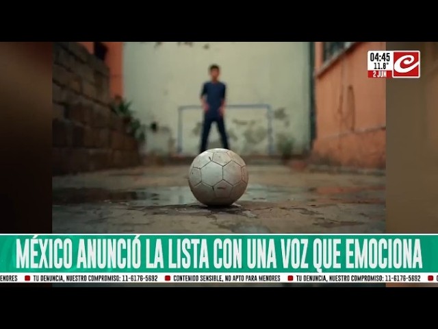 Mexico announced its roster of players using the voice of "El Chavo," thrilling everyone.