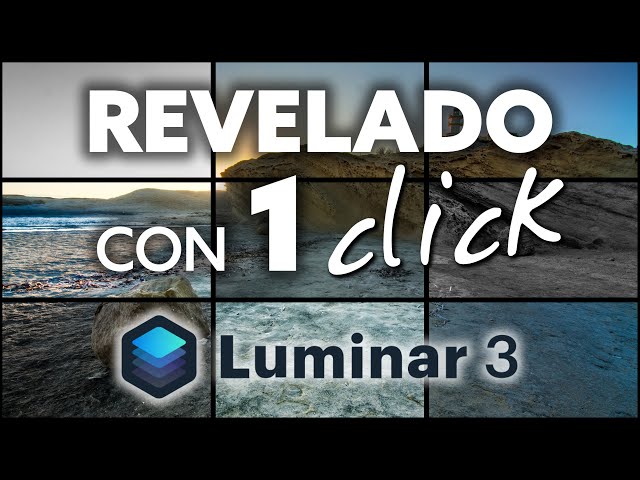 REVELA con ¡¡SOLO 1 CLICK!! en Luminar 3